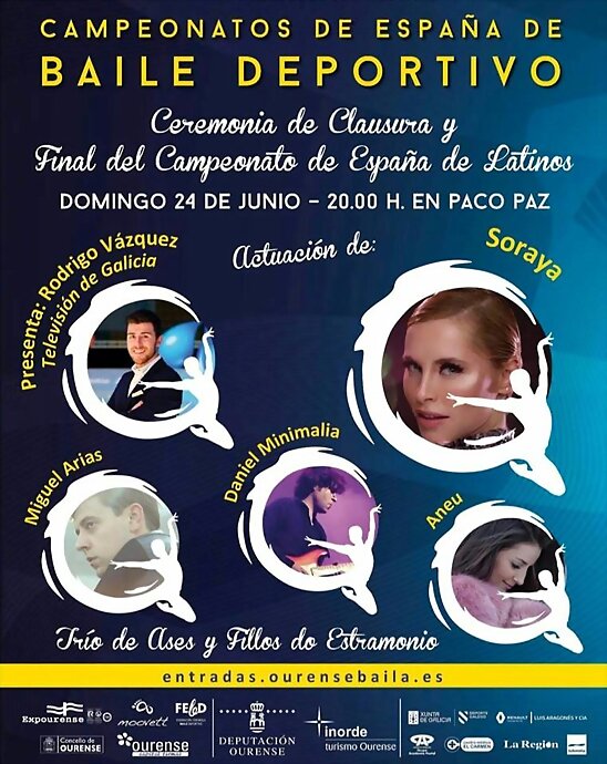 HOY DOMINGO 24-6-2018, SORAYA CONCIERTO OURENSE