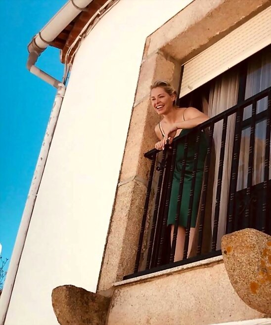 HOY JUEVES 9-8-2018, FOTO DE SORAYA EN SU PUEBLO