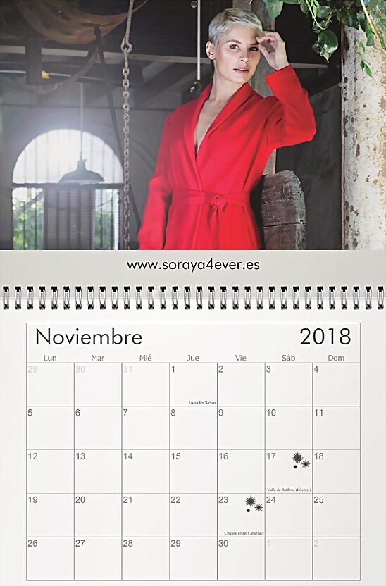 HOY LUNES 5-11-2018, CALENDARIO DE NOVIEMBRE 2018