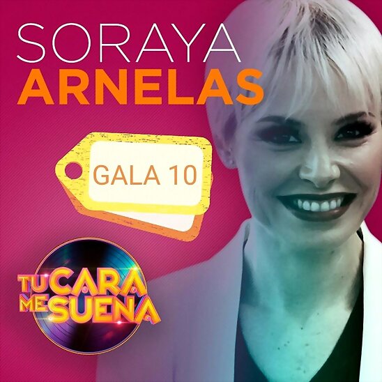 HOY VIERNES 30-11-2018, SORAYA EN LA GALA 10 TCM