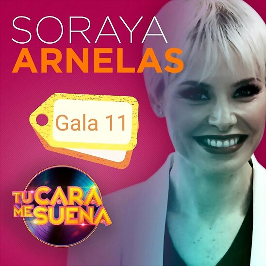 HOY VIERNES 14-12-2018, SORAYA EN LA GALA 11 TCMS
