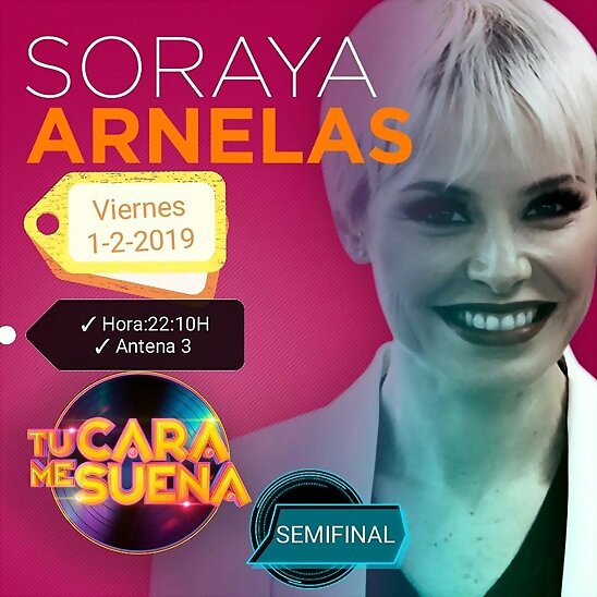 HOY VIERNES 1-2-2019, SORAYA EN TCMS EN SEMIFINAL