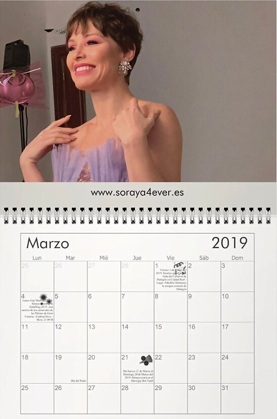 HOY MARTES 5-3-2019, CALENDARIO MARZO 2019