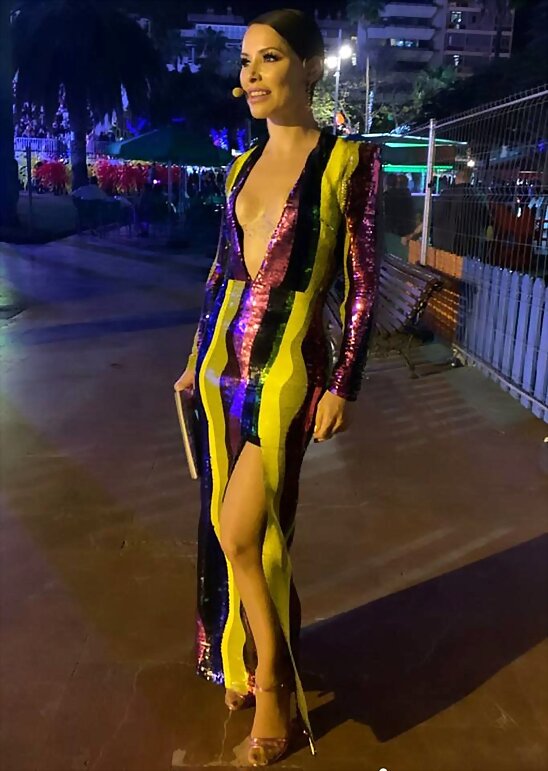 HOY VIERNES 8-3-2019, FOTO DE SORAYA EN LA GALA