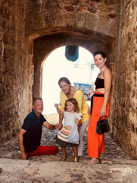 HOY JUEVES 22-8-2019,FOTO DE SORY CON SU FAMILIA