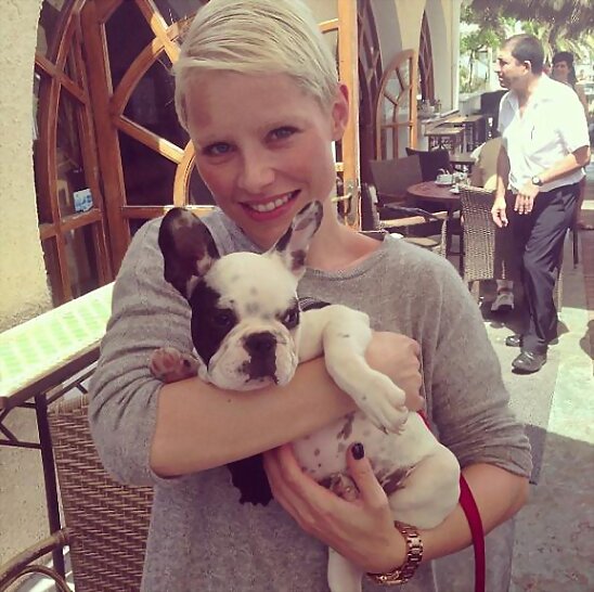 HOY MARTES 27-8-2013, FOTO DE SORAYA CON LUNITA