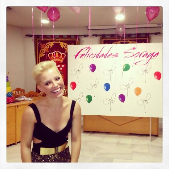 HOY LUNES 16-9-2013, FOTO DE SORAYA EN SU CUMPLE