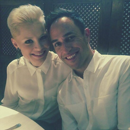HOY MIÉRCOLES 18-9-2013, FOTO DE SORAYA CON JESUS