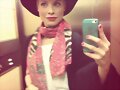 HOY MARTES 14-1-2014, FOTO DE SORAYA EN  ASCENSOR