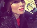 HOY MARTES 28-1-2014, FOTO DE SORAYA EN EL COCHE
