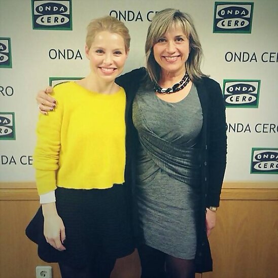 HOY JUEVES 30-1-2014, FOTO DE SORAYA EN ONDA CERO