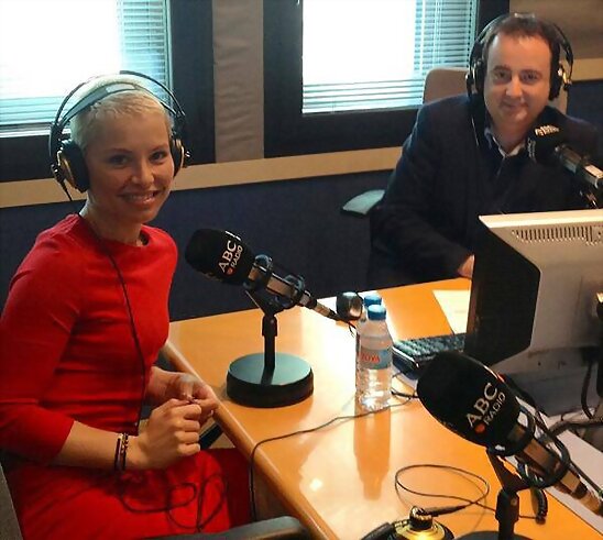 HOY LUNES 24-2-2014, FOTO DE SORY EN LA RADIO