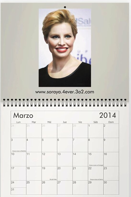 HOY SÁBADO 1-3-2014, CALENDARIO MARZO 2014