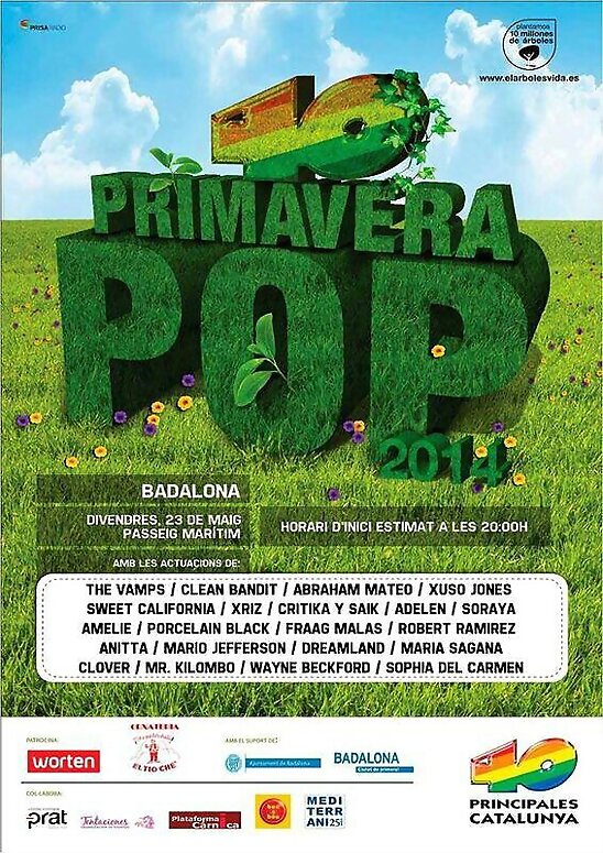 HOY VIERNES 23-5-2014, CONCIERTO EN BADALONA