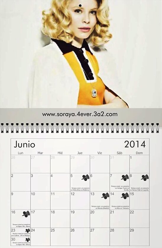 HOY LUNES 2-6-2014, CALENDARIO JUNIO 2014