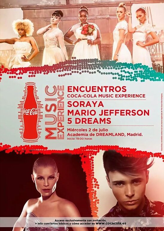HOY MIÉRCOLES 2-7-2014, CONCIERTO DE SORY  MADRID