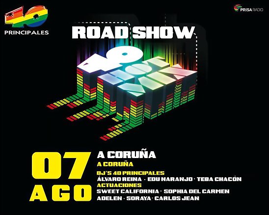 HOY JUEVES 6-8-2014, CONCIERTO EN LA A CORUÑA