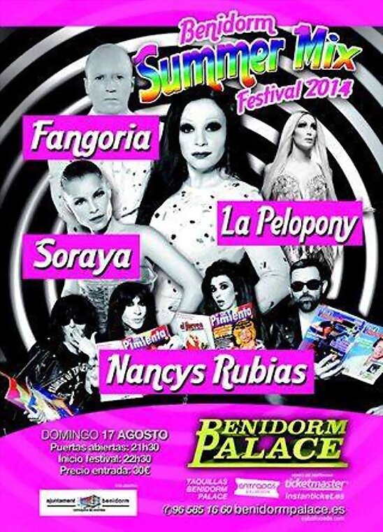 HOY DOMINGO 17-8-2014, CONCIERTO EN BENIDORM