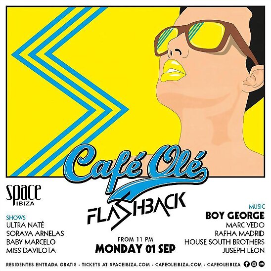 HOY LUNES 1-9-2014, SORAYA EN CONCIERTO EN IBIZA