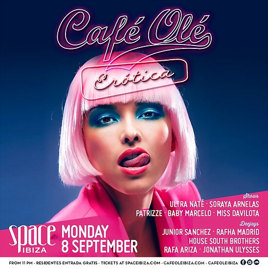 HOY LUNES 8-9-2014, CONCIERTO DE SORY EN IBIZA