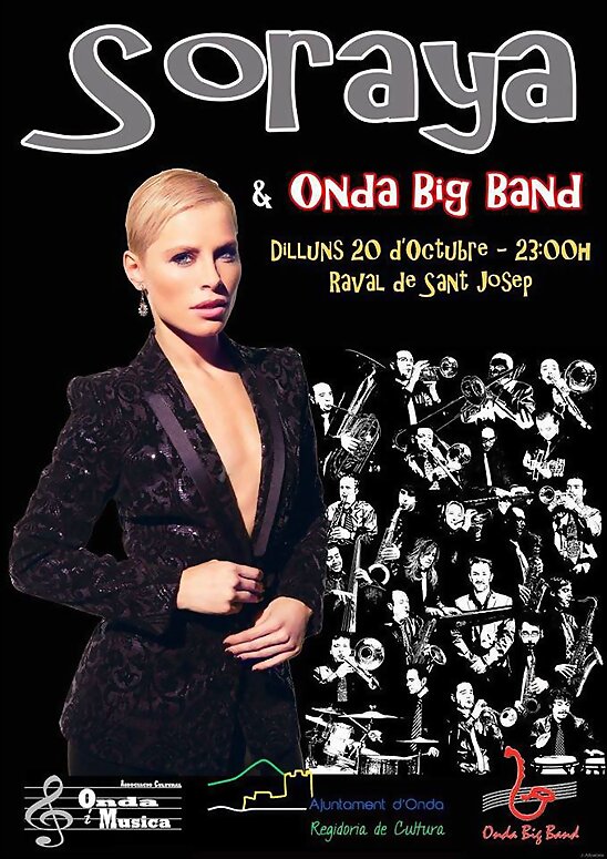 HOY LUNES 20-10-2014, SORY EN LA ONDA BIG BAND