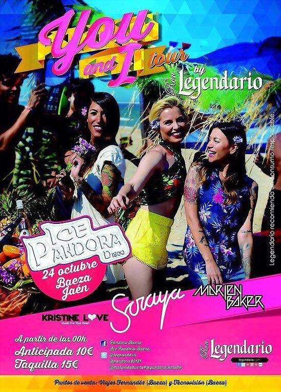 HOY VIERNES 24-10-2014, SORAYA EN CONCIERTO BAEZA