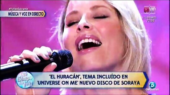 HOY LUNES 19-1-2015, FOTO DE SORAYA EN SALVAME