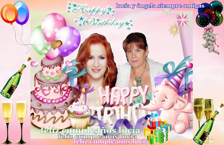 FELIZ CUMPLEAÑOS LUCIA