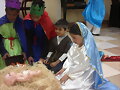 sofia y  asiel en pastorela