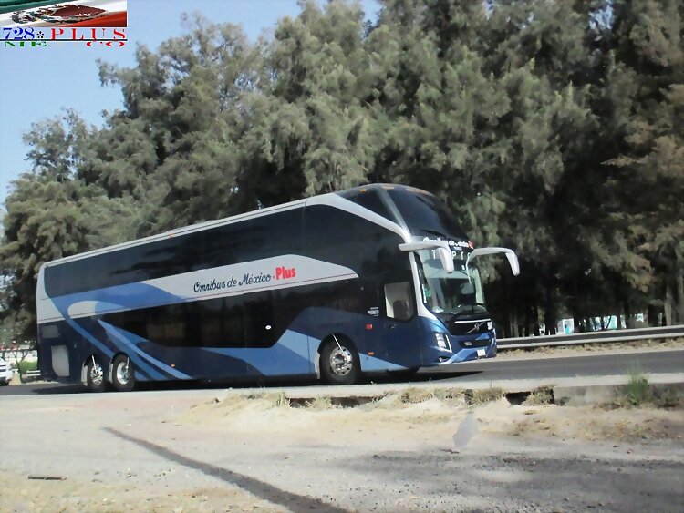 Omnibus De Mexico Plus Volvo 9800DD GUADALAJARA