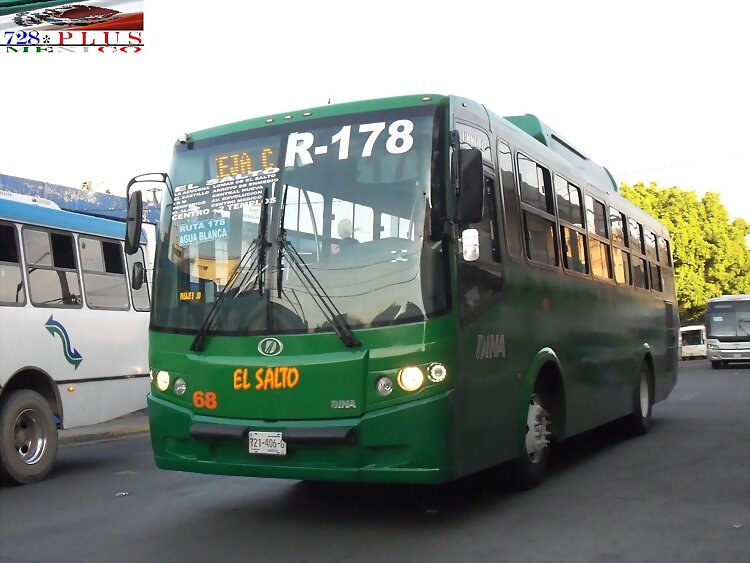 Autotransportes Guad-El Salto Dina Linner G R 178