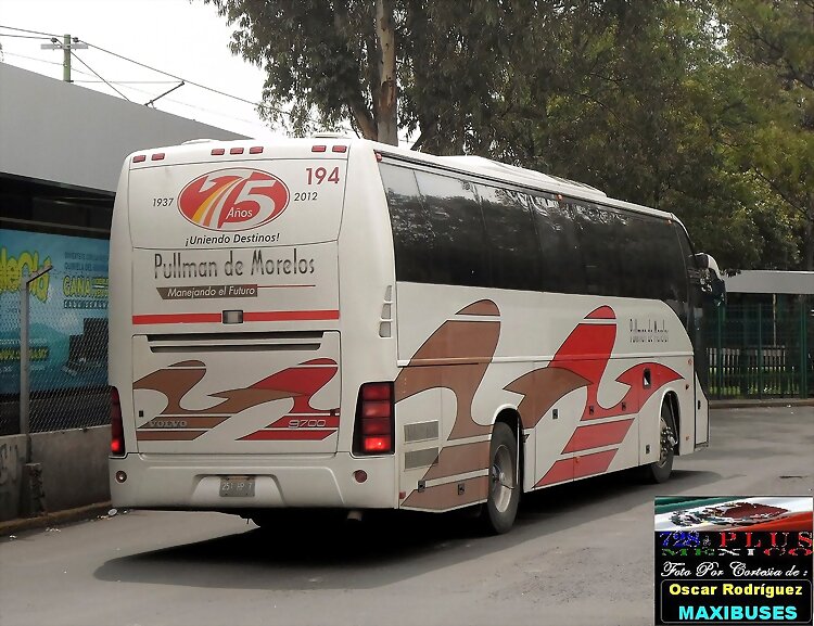 Pullman De Morelos Volvo 9700 MÉXICO DF
