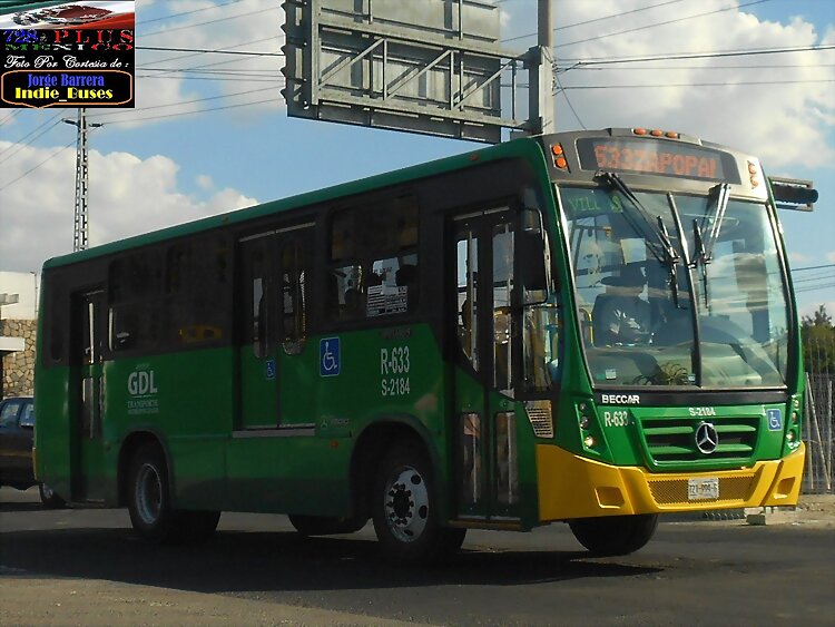 Sistecozome Subr Urviabus Of DISCAPACITADO R-633