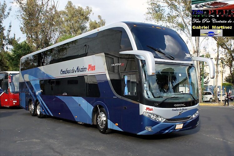 Omnibus de México Plus Volvo/Comil DD MÉXICO DF