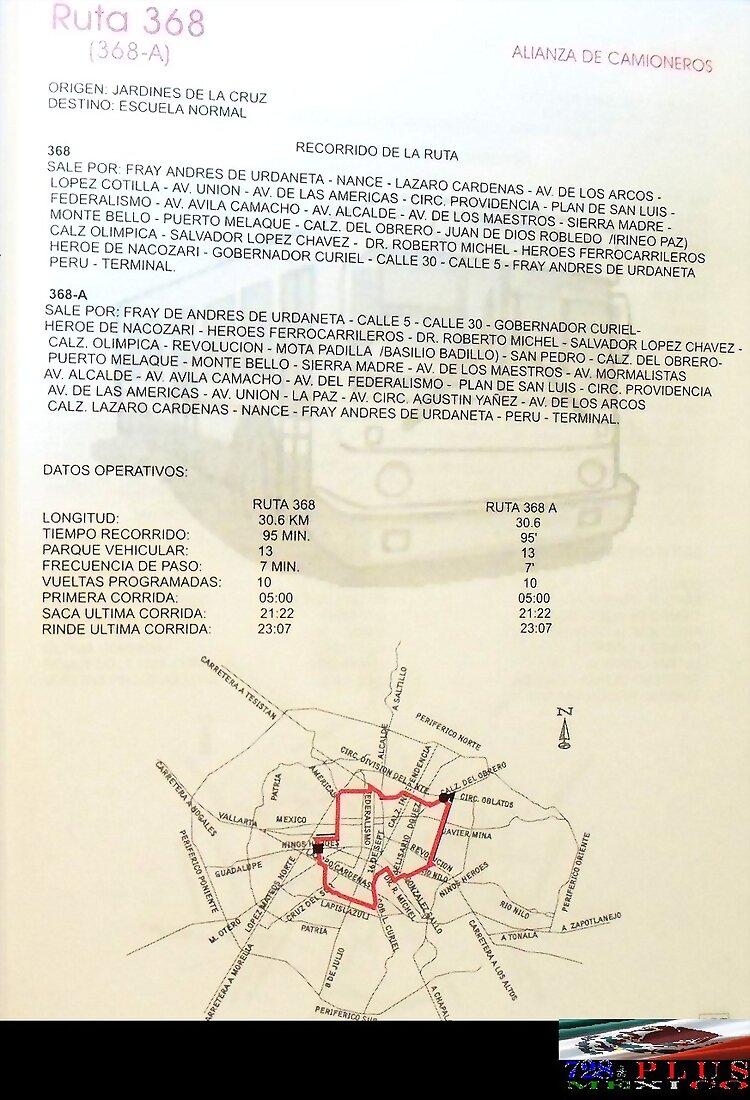 "Historia de la Ruta 368 y 368-A /1ra Parte "