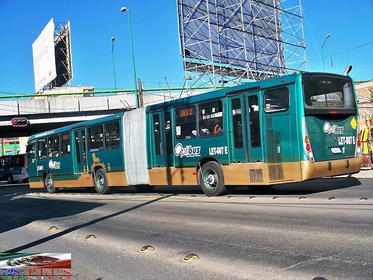 Optibús  MB  Gran Viale  -posterior-  LEÓN