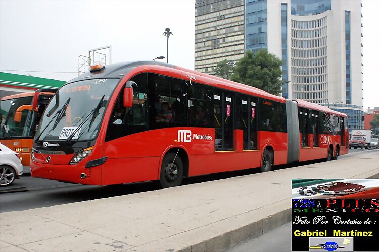 MB NeoBus MagaBRT Superarticulado L-1  CD MÉXICO