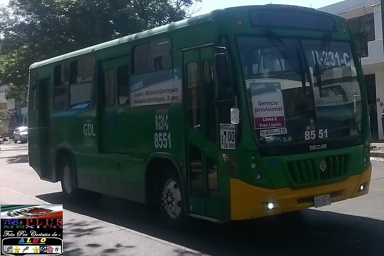La Tapatía(Provisional)Urviabus Of DISCAPACITADO