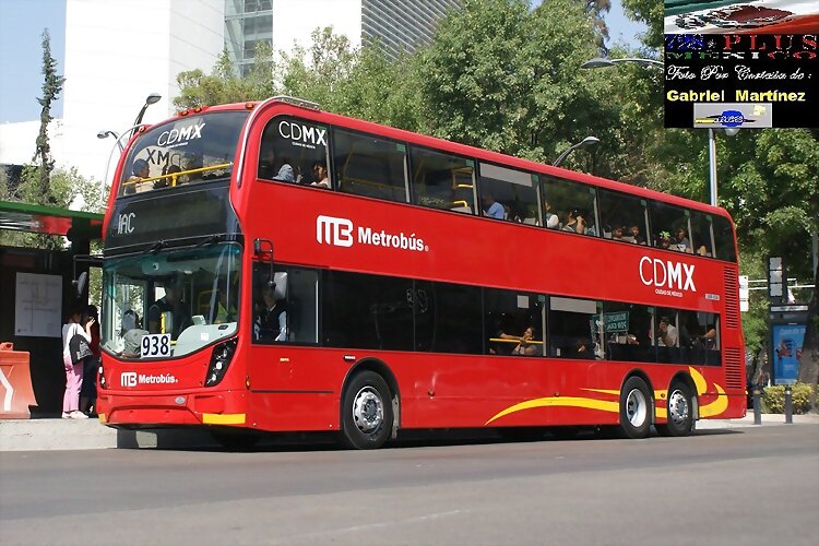 MetroBús Dennis Enviro 500  Línea 7 CD DE MÉXICO