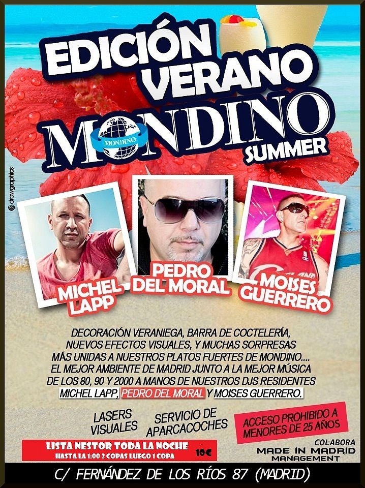 Mondino Summer  28-07-12 Lista Nestor toda la noch