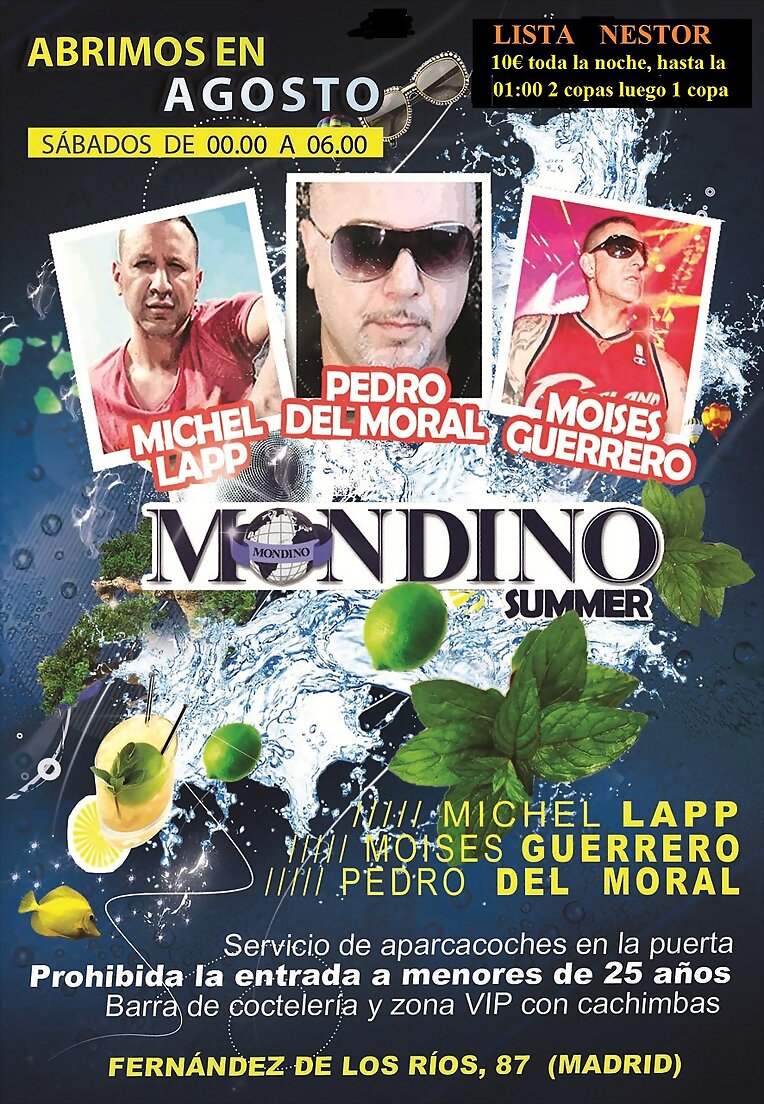 Mondino Summer  11-08-12 Lista Nestor toda la noch