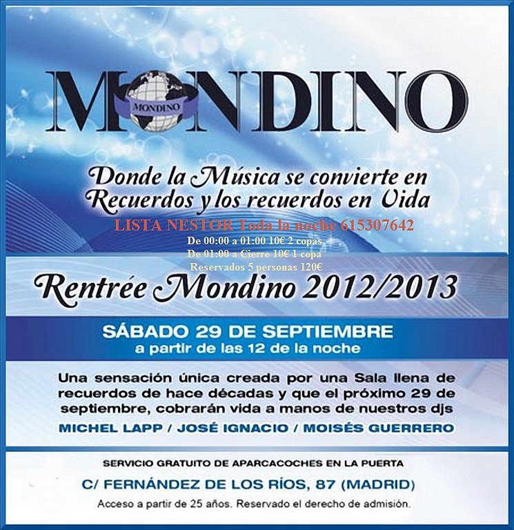 Mondino Remember Club 29-09-12 Reentre 2012/2013