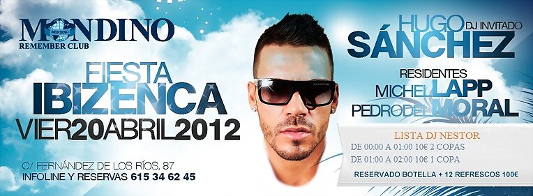 Mondino Remember Club 20-04-12 Fiesta Ibicenca