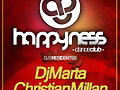 Hapyness DJ Marta y Christian Millan 09/11/12 List