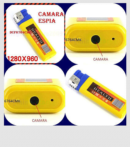 MECHERO CON CAMARA ESPIA