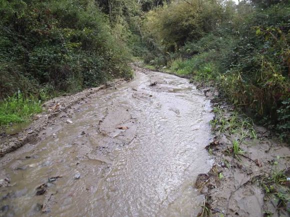 Lluvias en la Conreria