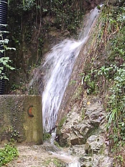 Salto de agua, Torrent de l´hort de les monges