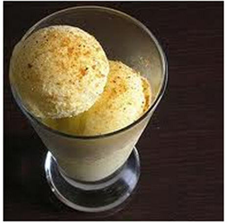 helado de vainilla