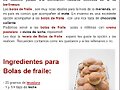 RECETA DULCE