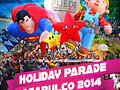 Desfile de globos gigantes en Acapulco
